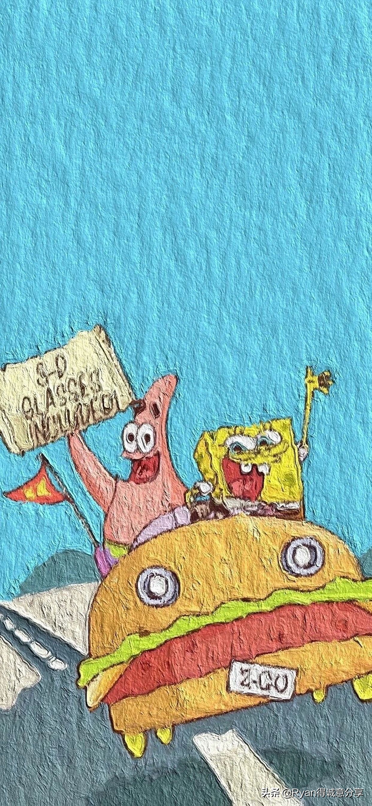 海绵宝宝詹韦连线壁纸,海绵宝宝壁纸桌面主题