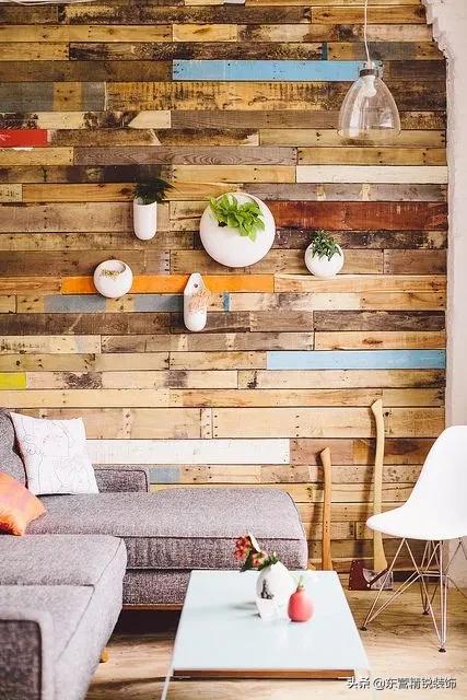 卧室背景墙木饰面装修效果图大全,2020年实木背景墙装修效果图