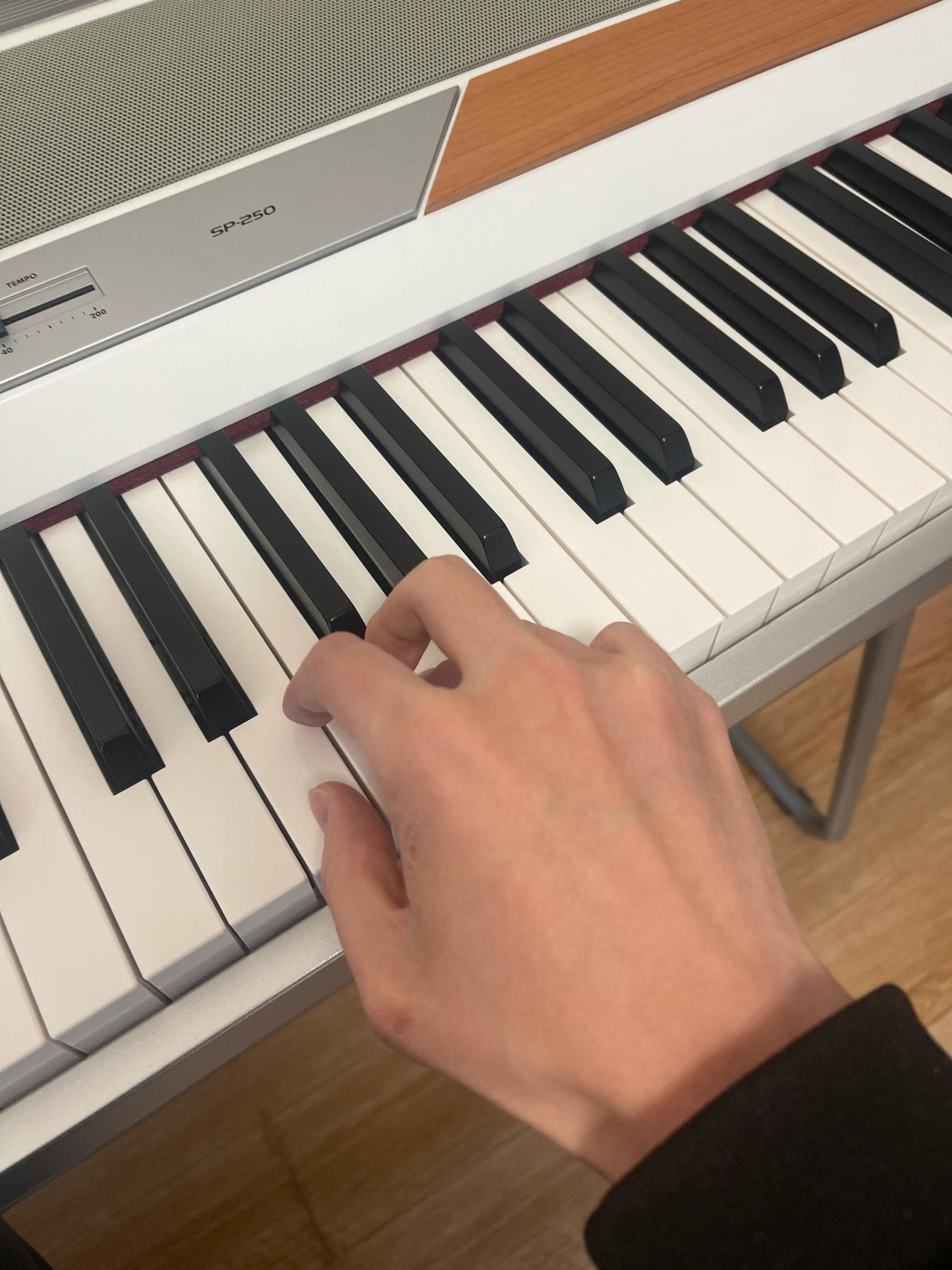 潜海姑娘电子琴弹奏指法,电子琴指法与技巧视频