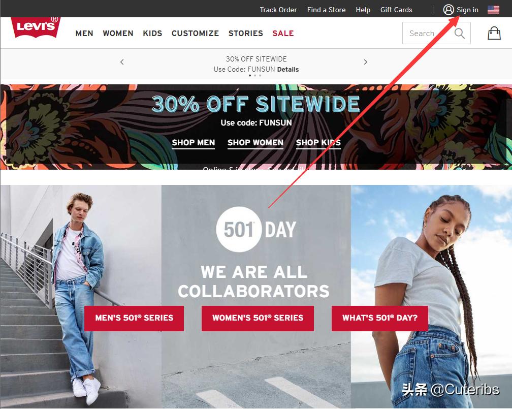 levis美国官网打折吗,levis官网和实体店有区别吗
