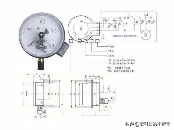 压力表和温度计的区别,电接点温度计和压力表