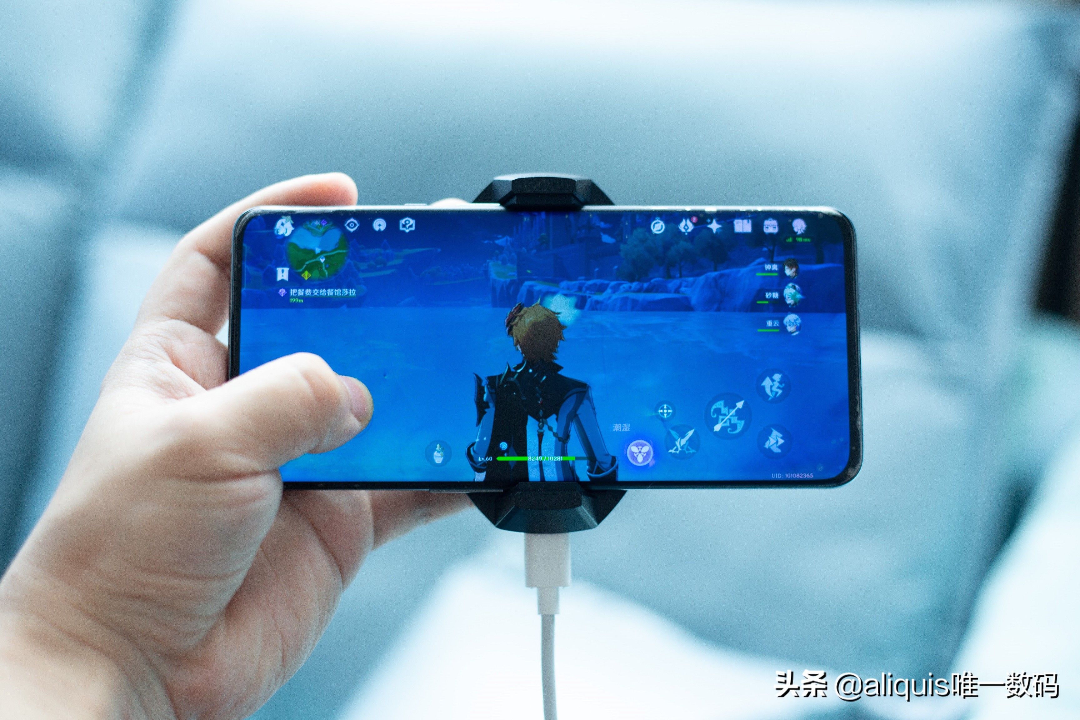 红魔手机散热神器测评,手机超强制冷器