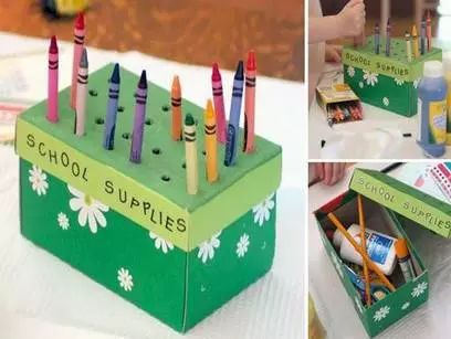 鞋盒手工创意小学,4-6岁儿童鞋盒手工小汽车