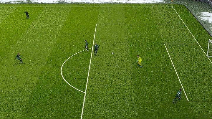 实况足球2020精准射门,实况足球运动战落叶球射门教学