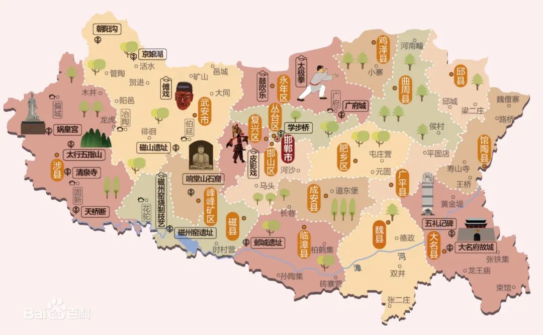 河北邯郸城市记忆,河北邯郸文明城市