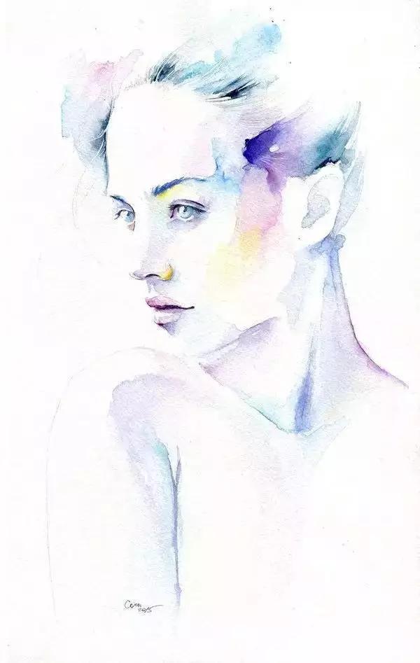 绘画教程初学者水彩笔,水彩画教程入门绘画人物全过程