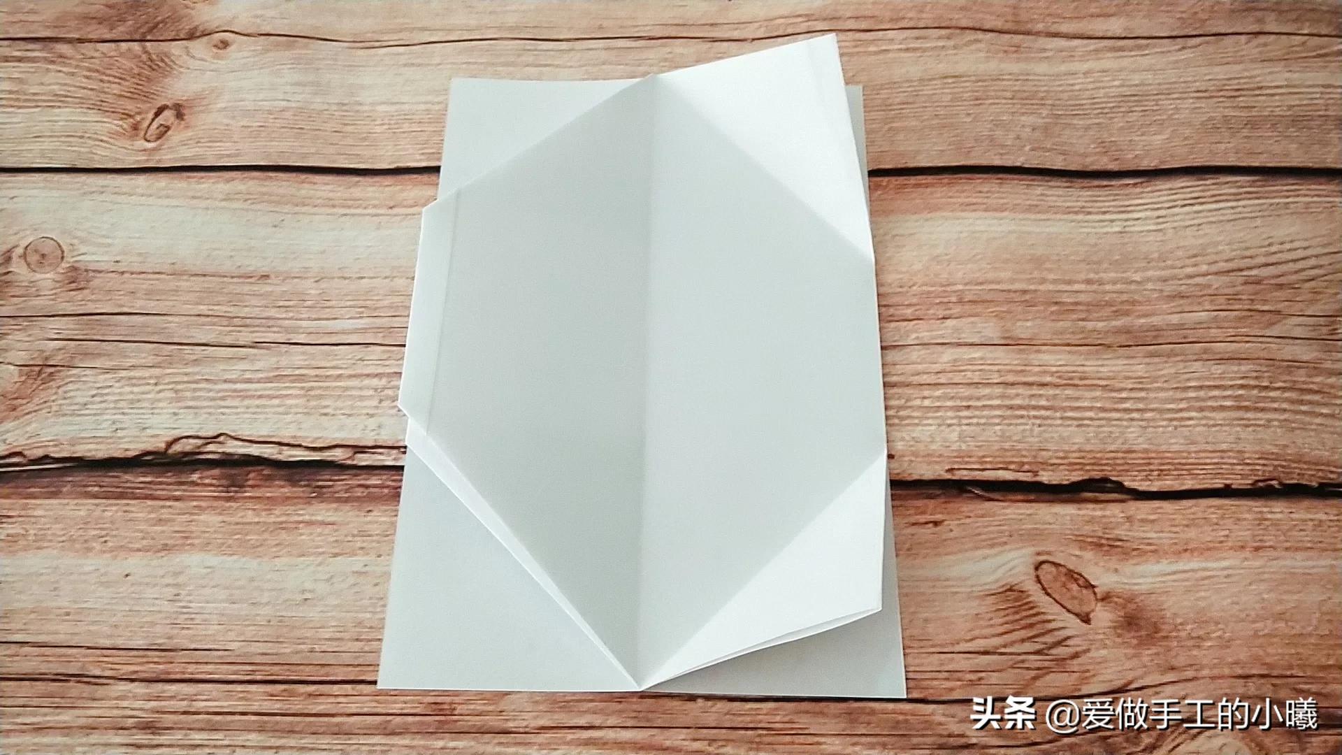 多层纸收纳盒折法,纸收纳盒折法小格子