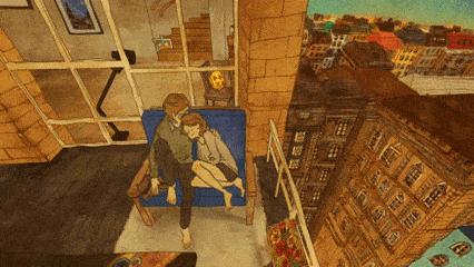 用交通标志写了情书,有人用交通标志写的情书