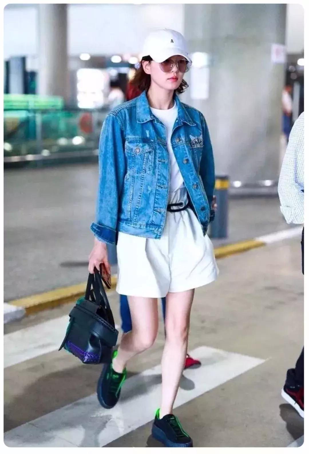 夏天穿蓝色短裤上衣穿什么好看,夏天哪几种短裤不要穿