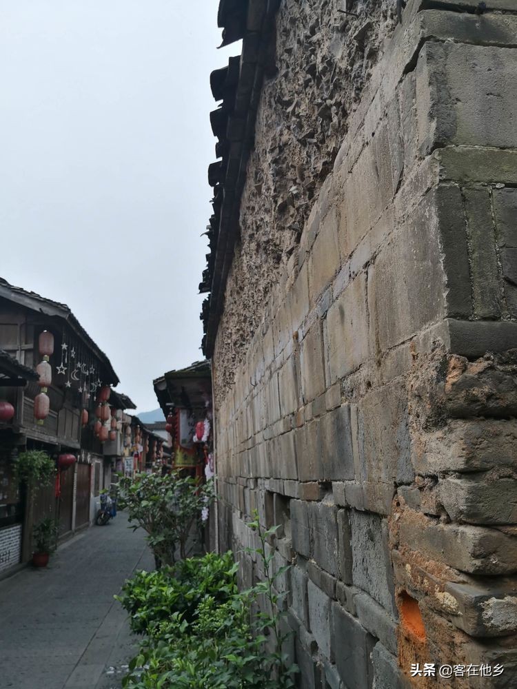 长汀县古街印象土特产,长汀古城异域风情