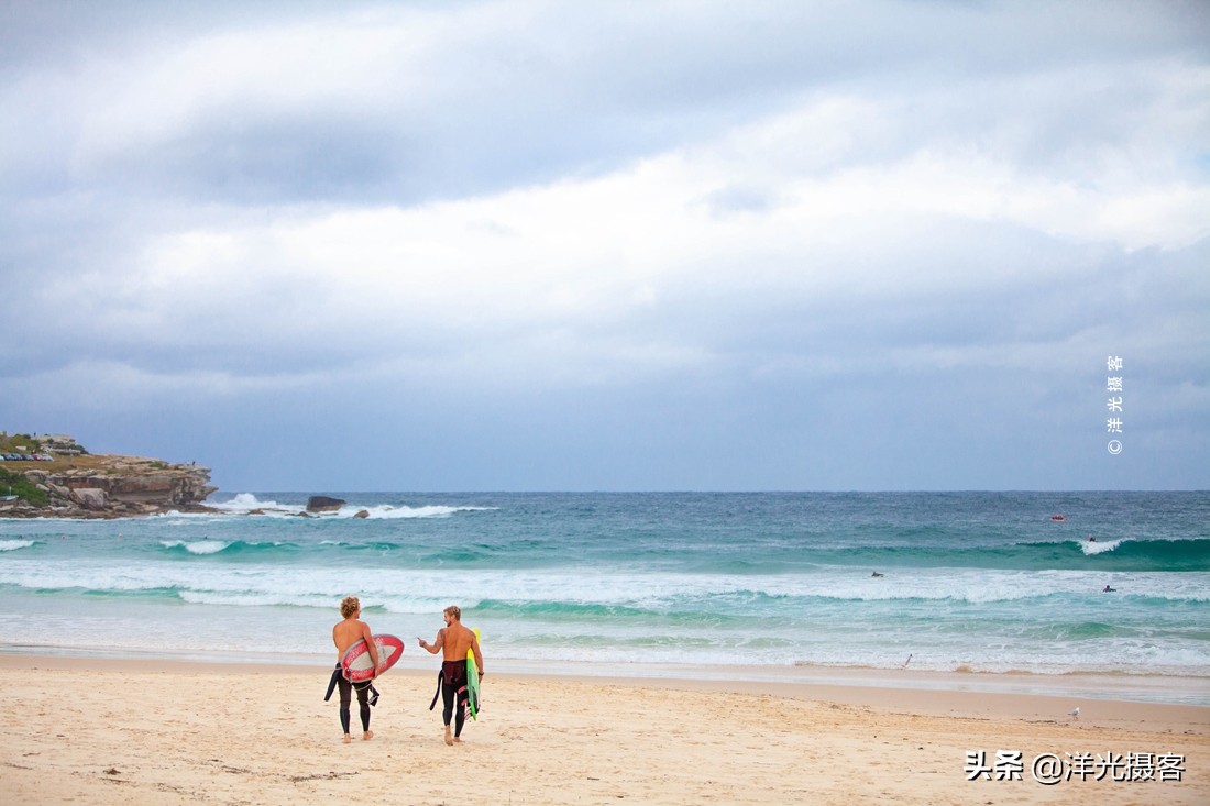 澳洲悉尼邦迪海滩,澳洲悉尼邦迪海滩游记