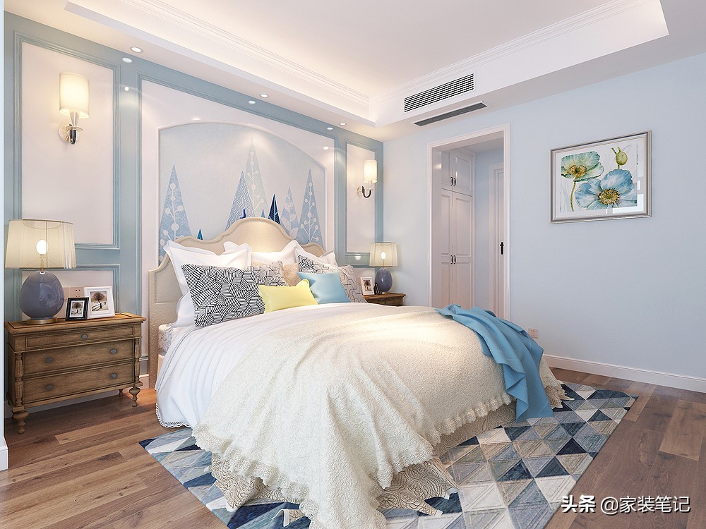 100平精致三居室,设计巧妙的100平一居室