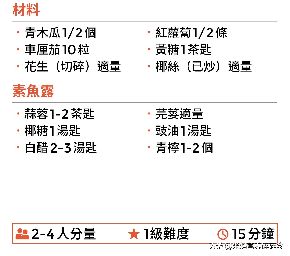 青木瓜沙律教程,泰国臭鱼露青木瓜沙拉做法