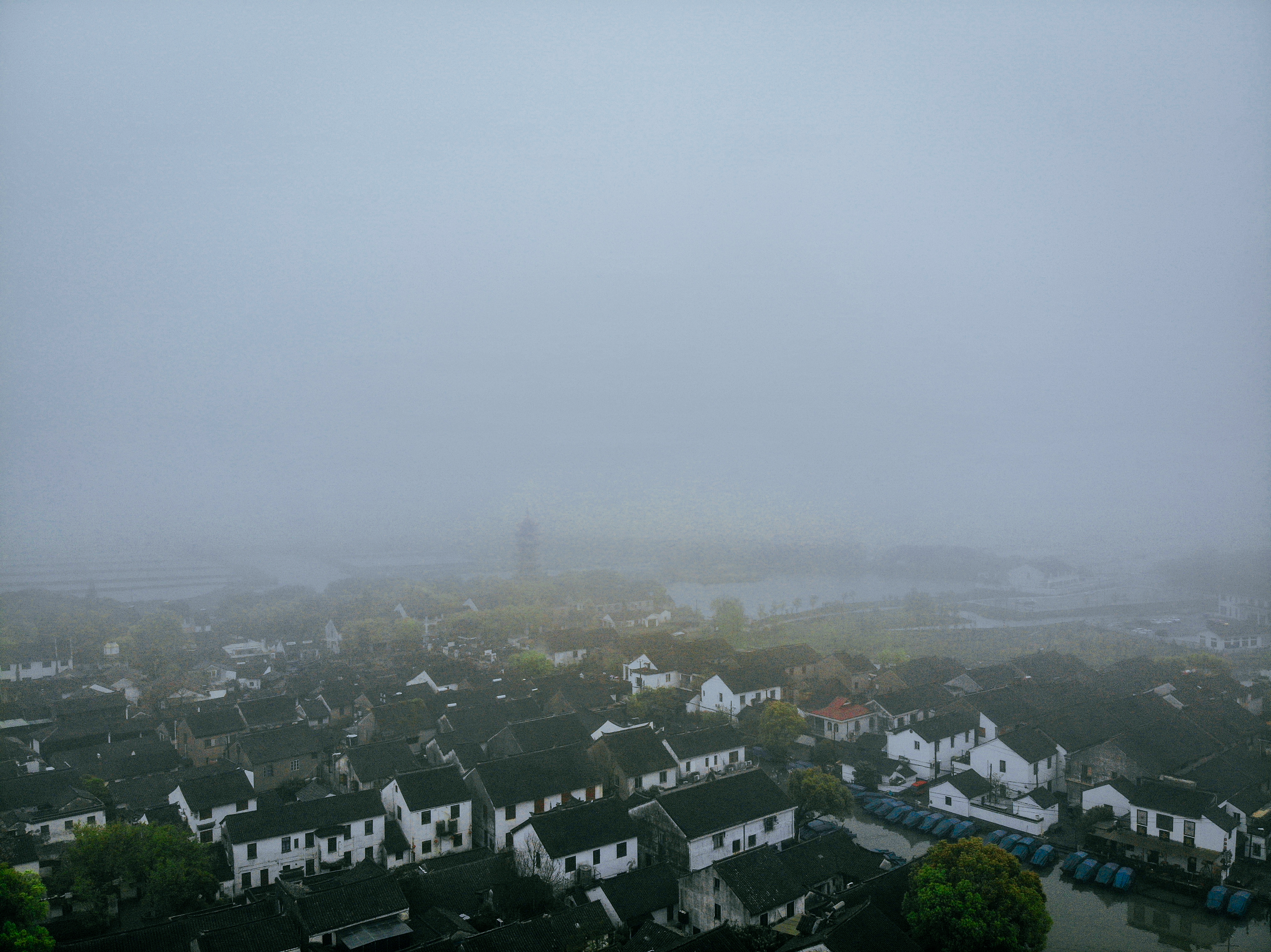梦里水乡乌镇周庄风景视频,周庄版梦里水乡