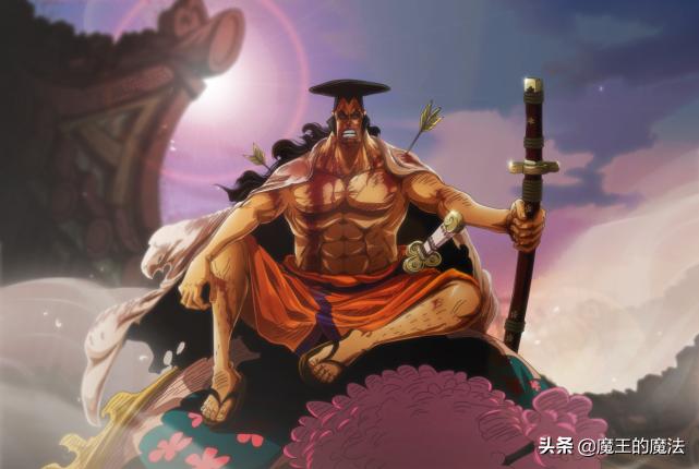 海贼王光月御田vs凯多动态图,海贼王旧时代各种强者光月御田