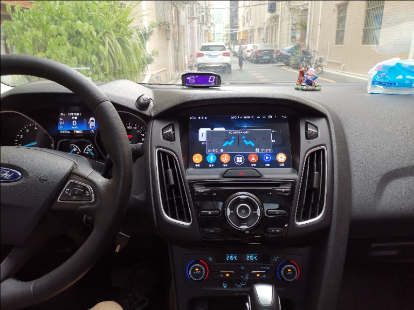 18款福克斯原装导航升级倒车影像,17款1.5t福克斯加装倒车影像