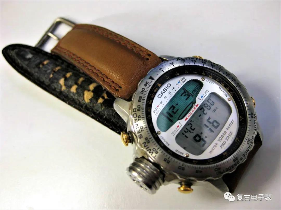 搭载多重边框计算方式的双重感应器CASIOalt7000