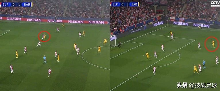 技战足球复盘,深度分析巴萨赢4球