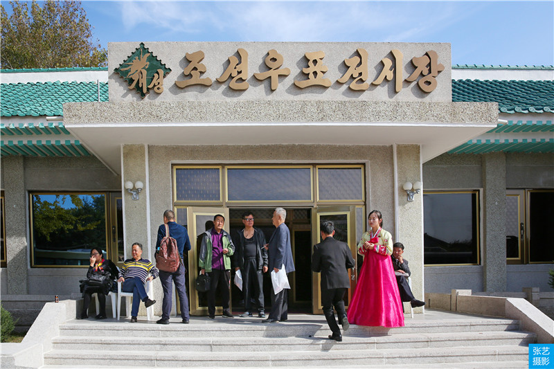 朝鲜涉外商店中的纪念品,朝鲜平壤涉外商店