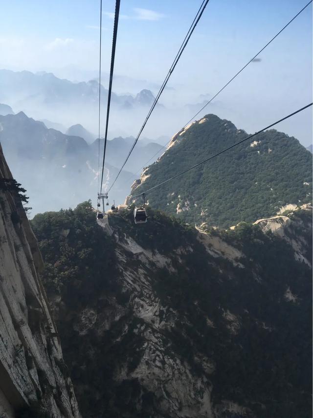 华山自驾最惊险的道路,华山最惊险的公路
