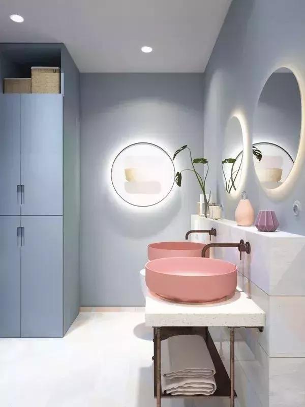 简约高级主卧洗漱台,洗漱台最潮效果图