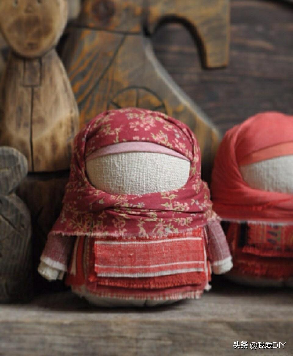 俄罗斯布艺手工娃娃,俄罗斯布娃娃手工布艺