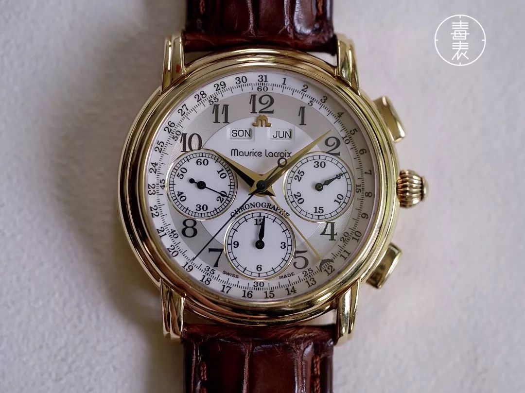 艾美橡树机芯,古董计时腕表