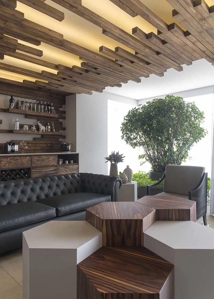 别再傻傻做吊顶,现在流行的各种吊顶设计