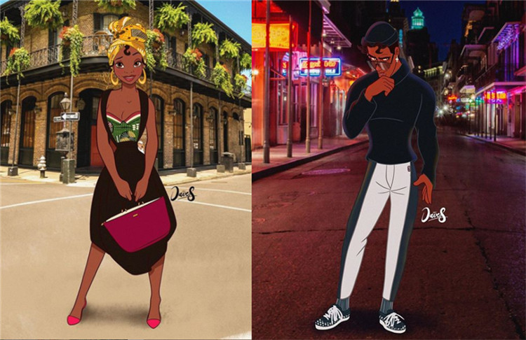 ins博主衣服改造,迪士尼gucci联名红毛衣搭配