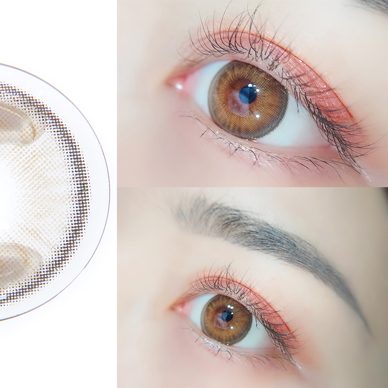 olens美瞳半年抛琉璃黑,韩国olens硅胶美瞳