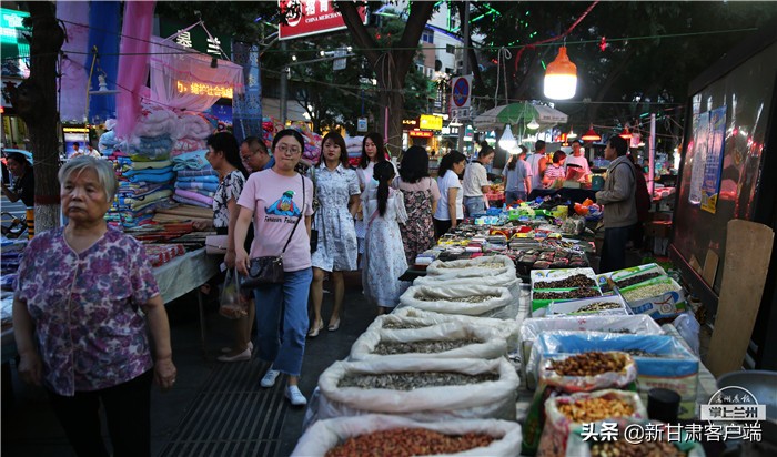 兰州市中国夜经济,兰州夜经济点亮