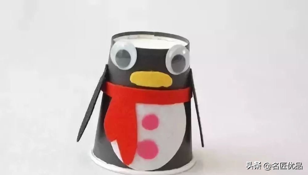 用两个纸杯手工制作纸杯娃娃,纸杯手工制作大全幼儿园手工