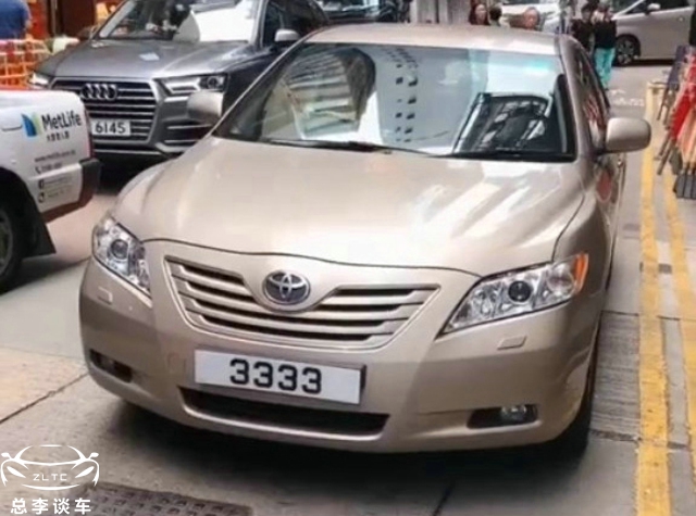 香港车牌1到9号,香港5连号车牌