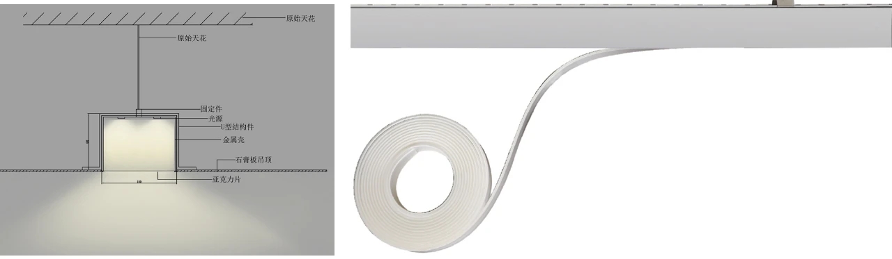 华润金融中心大厦,中银大厦外墙灯光设计