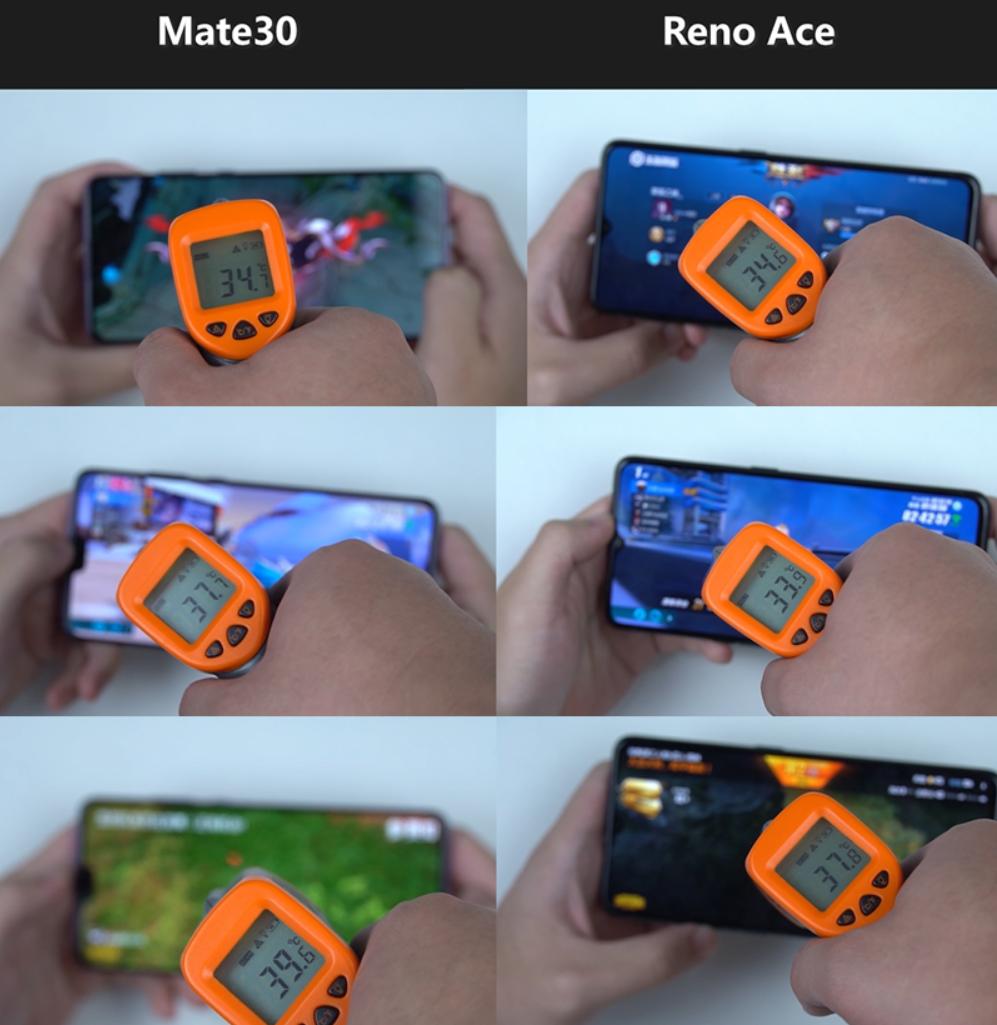 华为mate30直面屏游戏体验怎么样,华为mate30pro对比opporenoace
