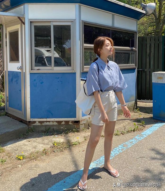 牛仔短裤怎么穿才好看,牛仔短裤就要穿这样的舒适又显瘦