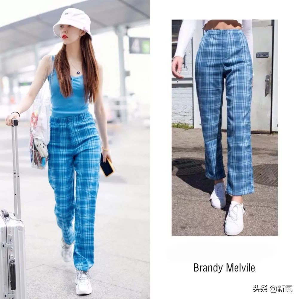 宋妍霏私服穿搭太时髦,土的掉渣时装表演