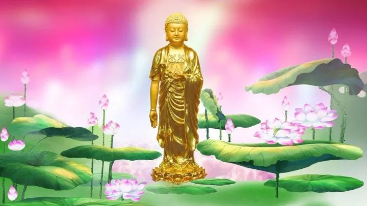 南无阿弥陀佛画像大全,阿弥陀佛精美放光图像集