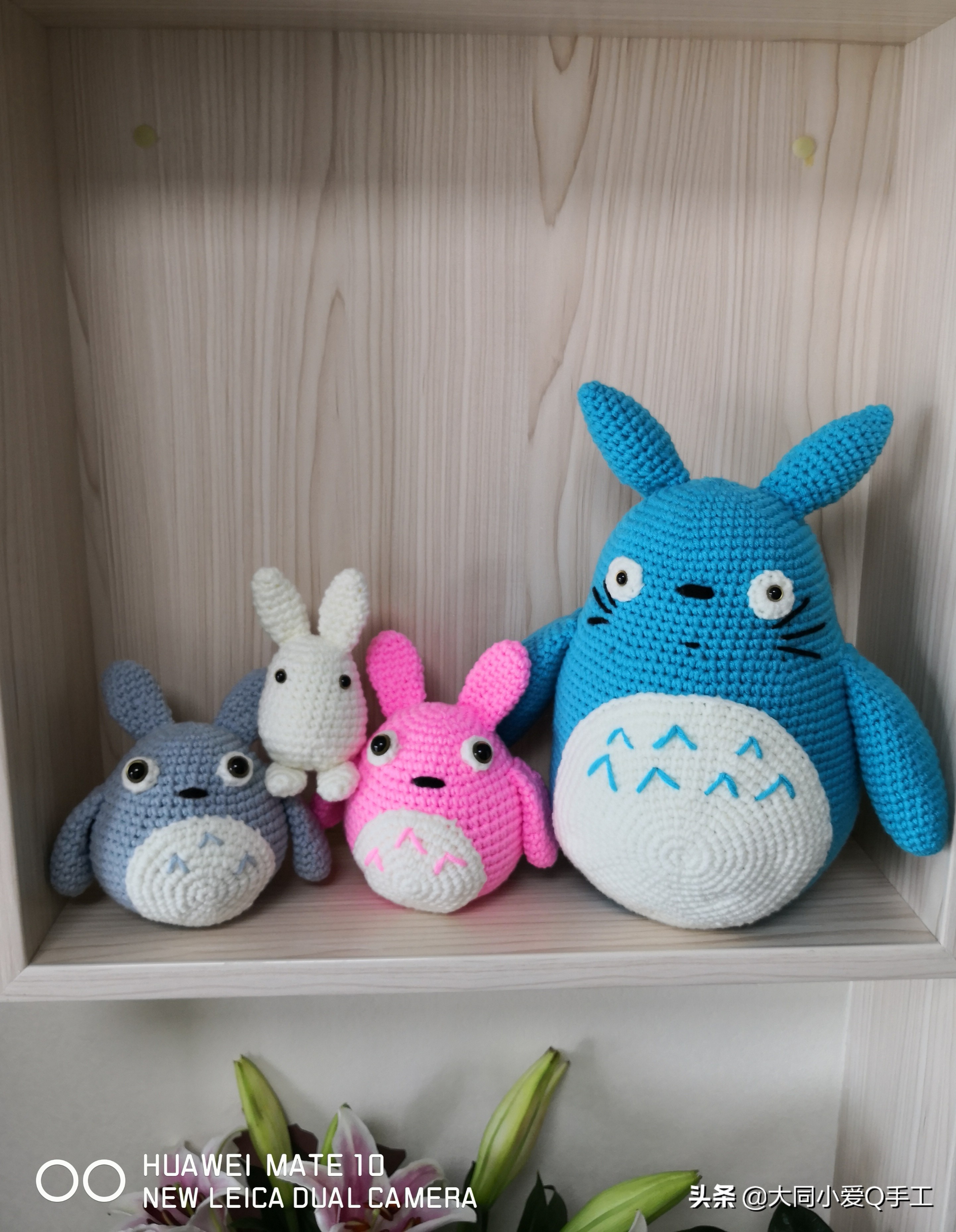 冰条钩织龙猫 (龙猫钩织图解)