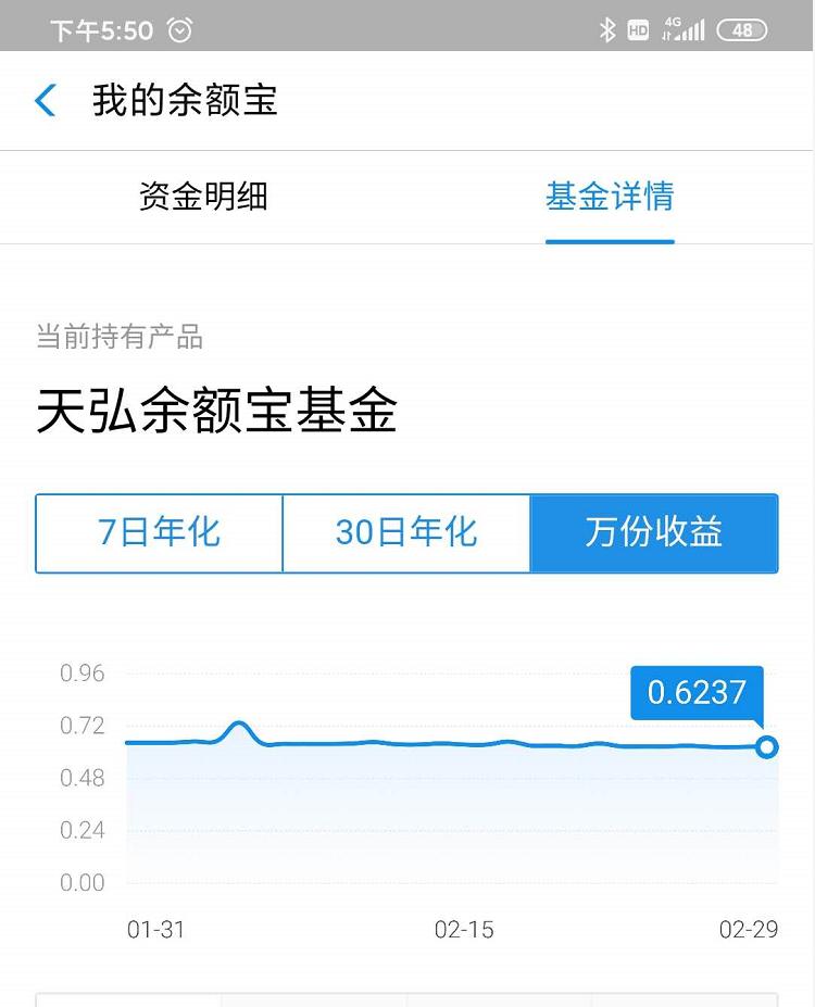 我在余额宝存一万元一年拿多少钱,excel计算余额宝的复利