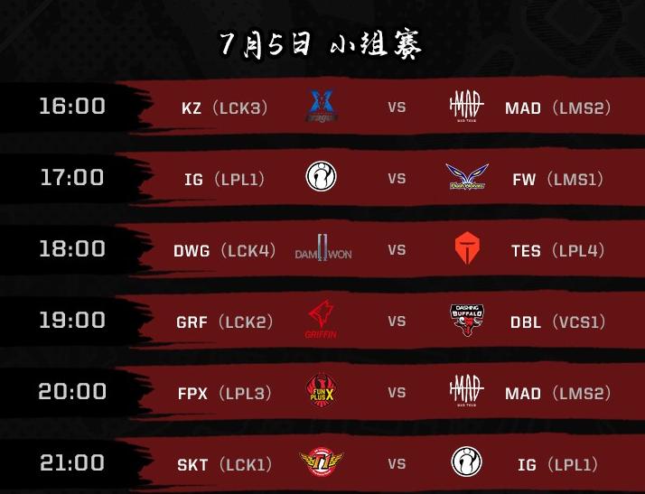 lol洲际赛赛程表,lol洲际赛igvsm17