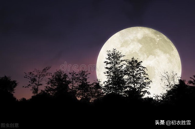 描写中秋圆月的诗词全文,关于中秋圆月的诗和词语