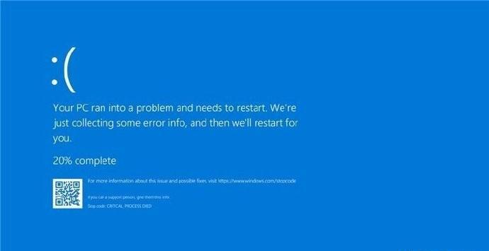 为什么windows10蓝屏了,windows10预览版和正式版区别