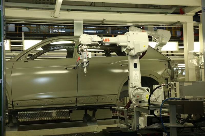 一汽大众探岳生产车间视频,天津一汽大众21款探岳生产车间