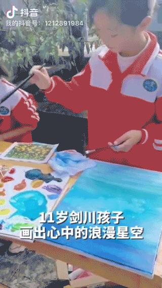 6位艺术家和15个孩子，打开了云南剑川的秋景