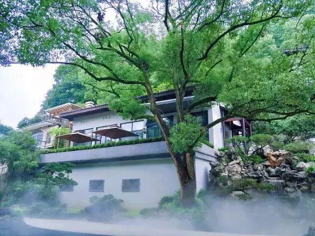 九溪景区梦溪山庄酒店,冬天雅致梦溪山庄杭州九溪店