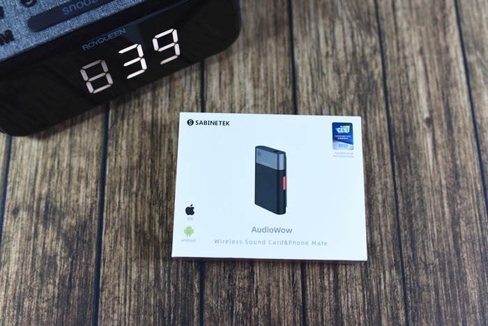 塞宾audiowow智能无线声卡麦克风,赛宾无线声卡音频