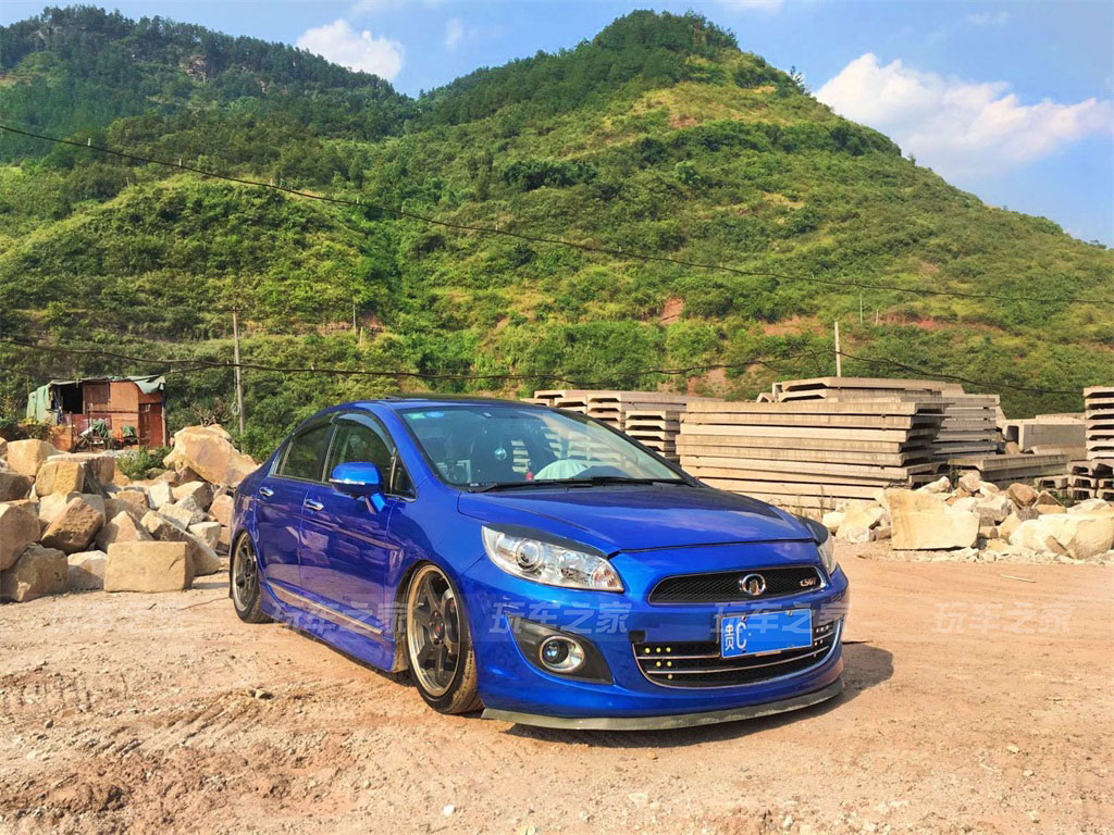 改装外观14款长城c50,长城c50改装