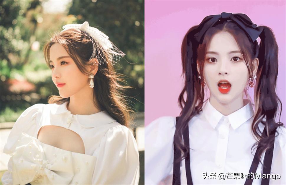 一对蝴蝶结发饰戴法女童,古风蝴蝶结发饰教程戴法幼儿