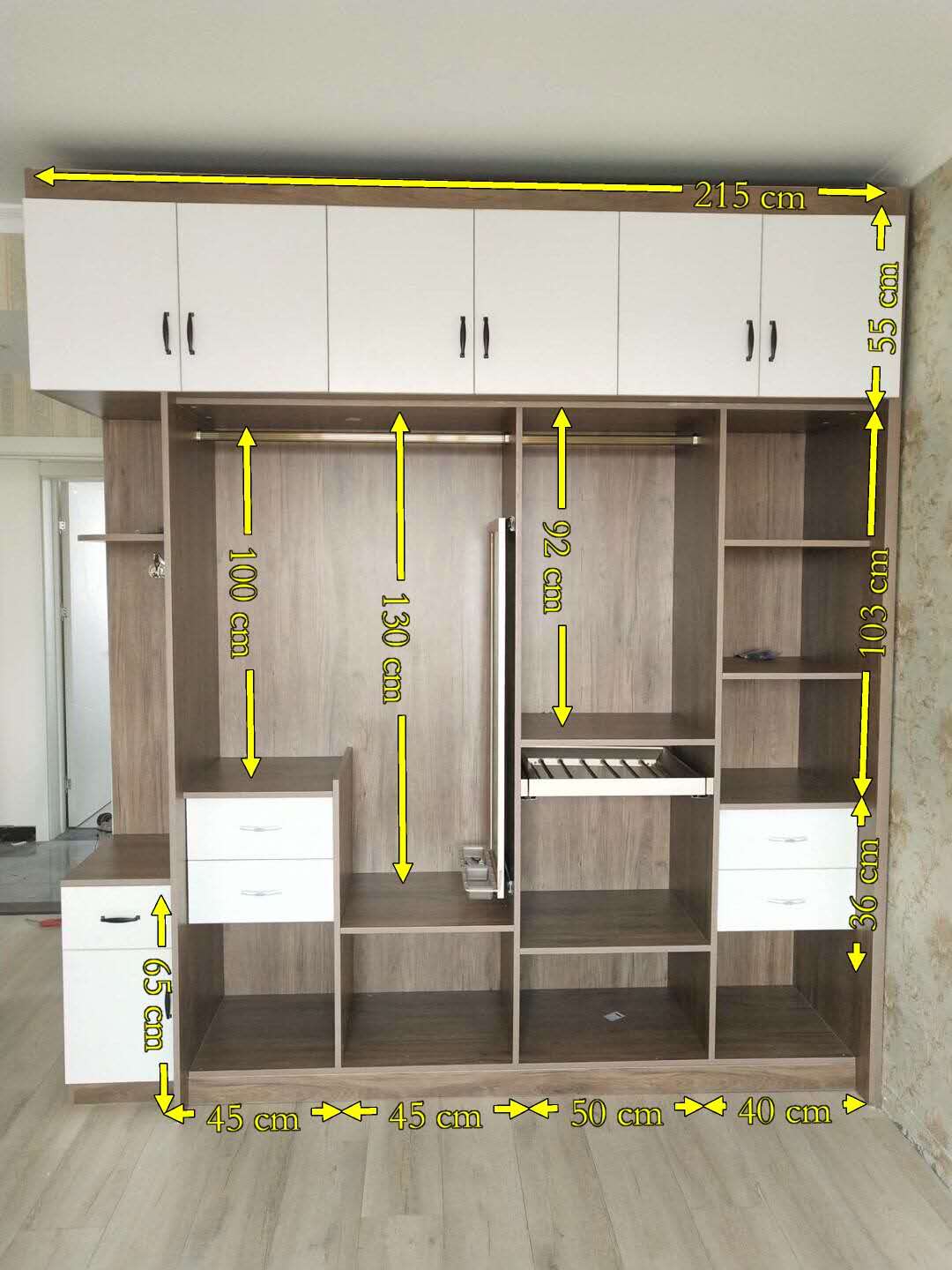 推拉门衣柜卧室家用简易收纳,收纳衣柜40厘米宽推拉门